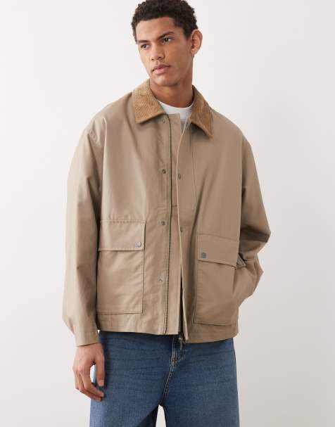 Selected – Beige arbetsjacka - view 1