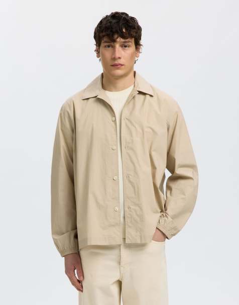 Selected – Beige overshirt - view 1