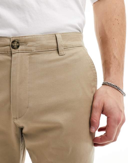 Selected Bill slim fit chinos in beige , 5 of 5