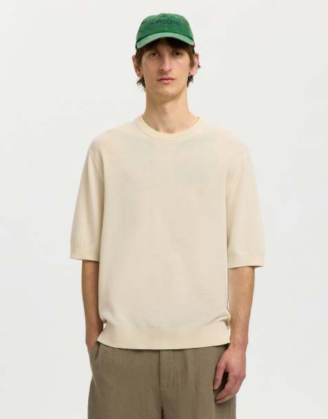 Selected - Birkefarvet T-shirt - view 1