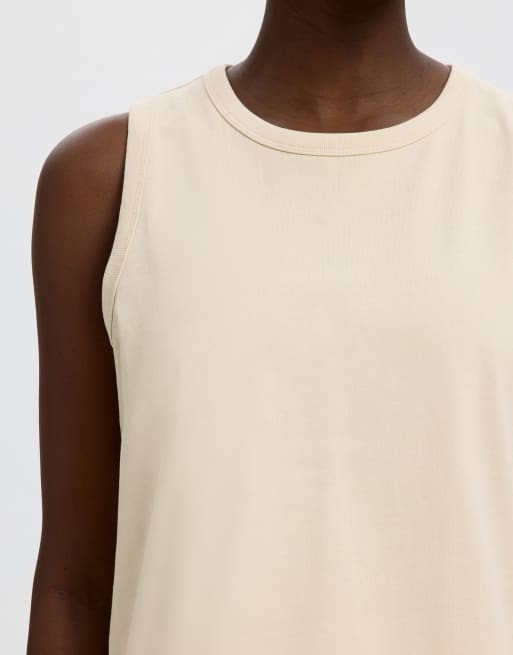 Selected blouse in gebroken wit, 4 van 6