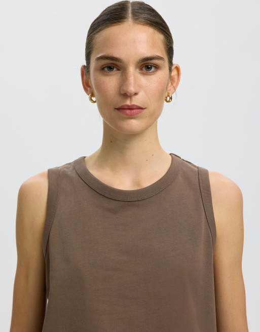 Selected Bluse in Schokobraun, 4 von 6