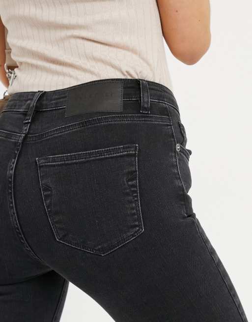 Selected - Bootcut jeans in zwart met wassing, 3 van 4