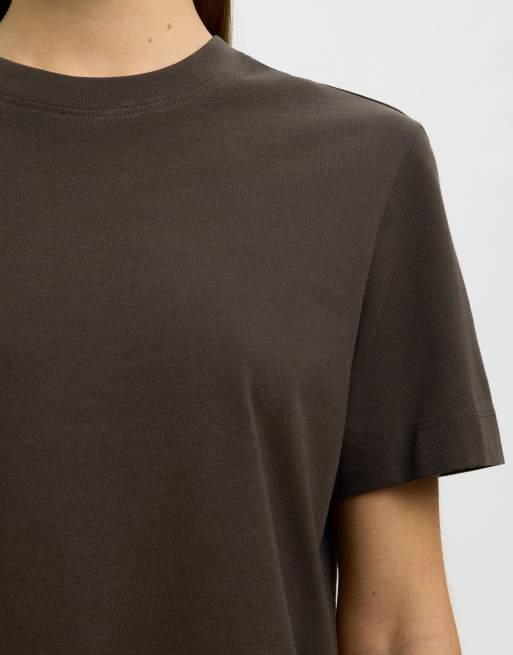 Selected - Brun T-shirt , 4 af 6