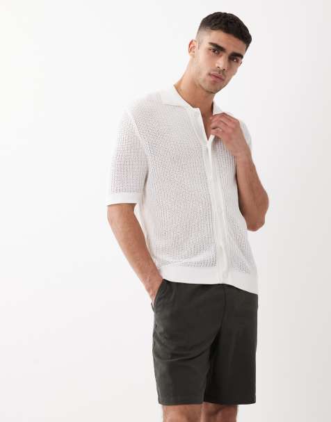 Selected – Bruna shorts i linnemix - view 1