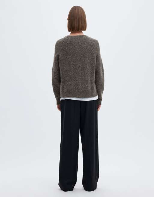 Selected Cardigan in grigio mélange medio, 2 di 6