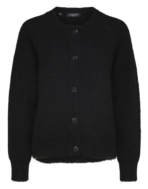 Selected Cardigan nero, 6 di 6