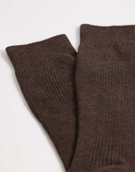 Selected - Chaussettes - Marron, 3 de 3
