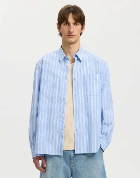 Selected - Chemise à manches longues - Bleu clair - view 1