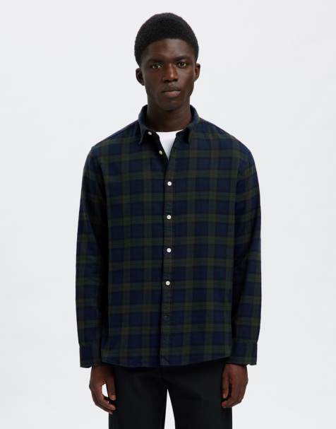 Selected - Chemise en flanelle - Gris - view 1