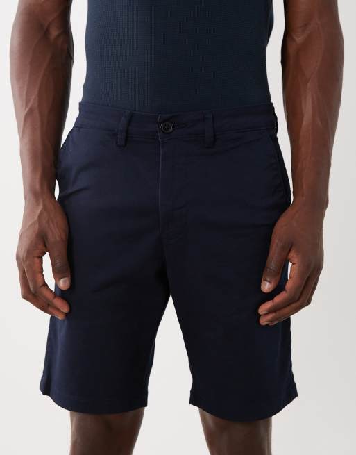 Selected chino shorts in navy , 4 of 5