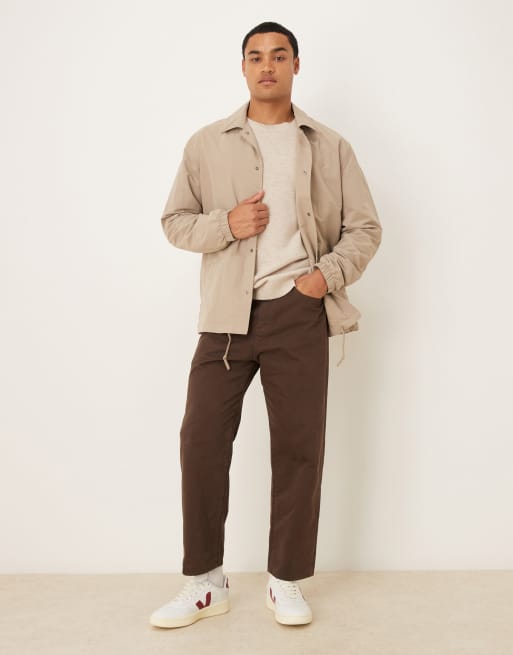 Selected - Coachjack in crème , 2 van 5
