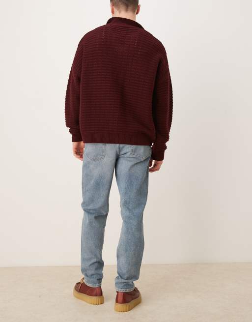 Selected Cole regular tapered fit jeans in mid blue , 3 of 5