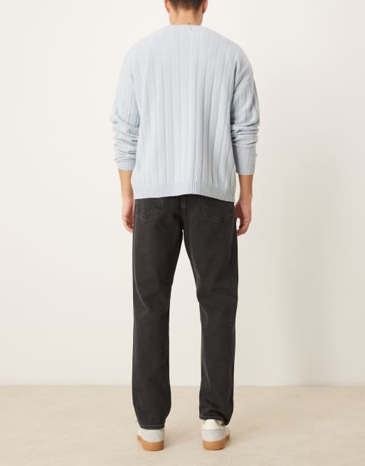 Selected - Cole - Toelopende jeans in zwart, 2 van 5