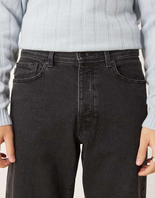 Selected - Cole - Toelopende jeans in zwart, 5 van 5