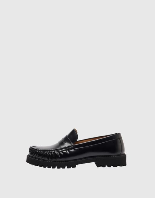 Selected – Czarne loafersy