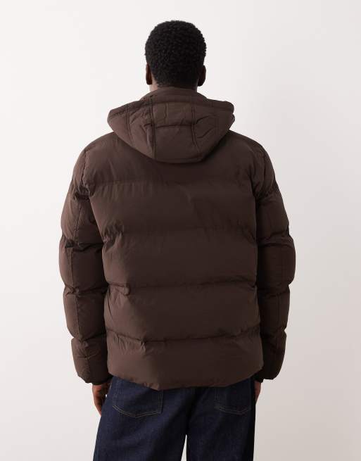 Selected - Doudoune en nylon - Marron, 3 de 5