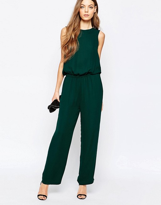 Selected | Selected Endora Jumpsuit in Green