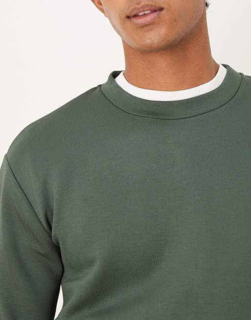 Selected - Felpa verde, 5 di 5