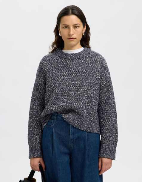 Selected Femme – Blå pullover - view 1
