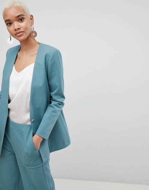 Blazer femme doré hot sale