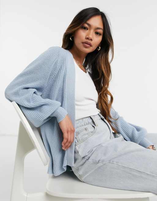 Selected Femme cardigan in blue ASOS