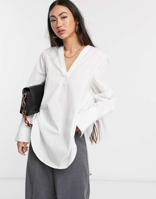 Asos chemise blanche femme new arrivals