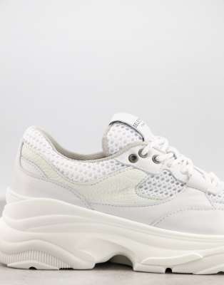 selected femme white trainers