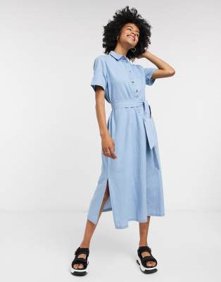 selected femme denim dress