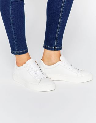 Selected Femme Donna White Leather Trainers | ASOS