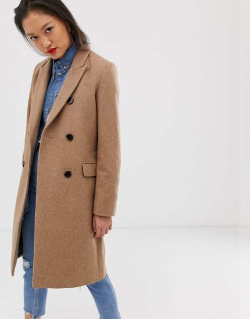 Asos wool coat outlet womens