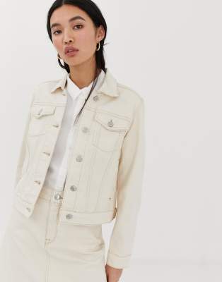 ecru denim jacket