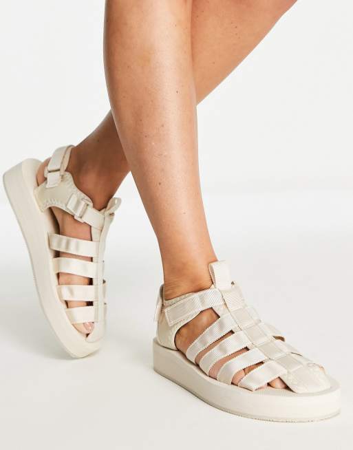 Selected Femme fisherman sandals in sand