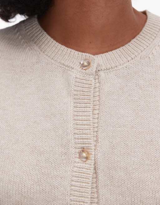 Selected Femme - Gilet en maille - Crème, 3 de 4