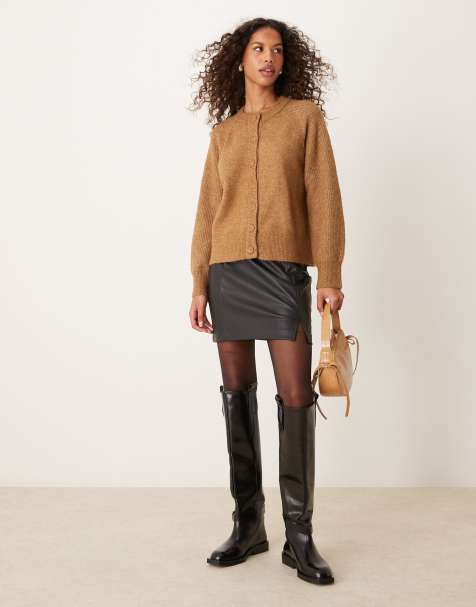 Selected Femme - Gilet en maille - Fauve - view 1