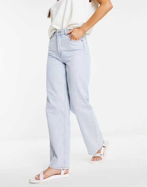 Jean femme shop bleu clair délavé