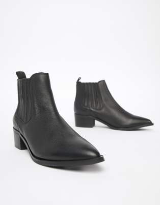 selected femme leather chelsea boots