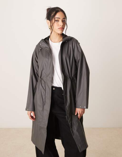 Womens longline clearance raincoat