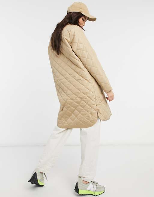 manteau matelassé femme long