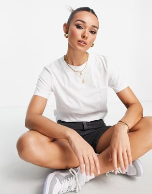 Selected Femme my perfect tee in white - ASOS Price Checker