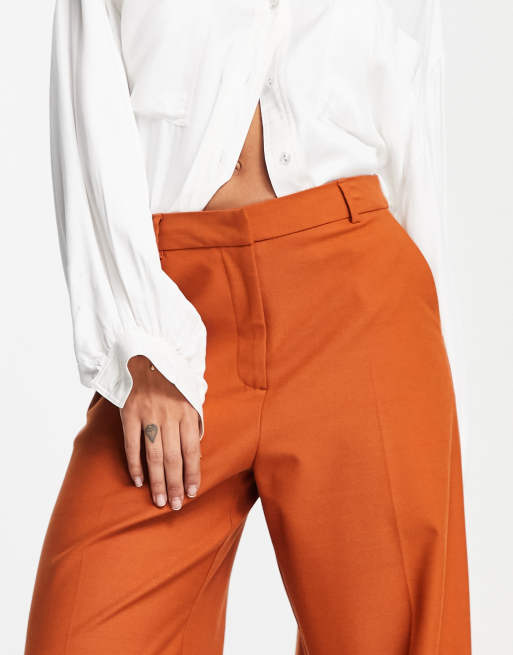 Pantalon rouille online femme