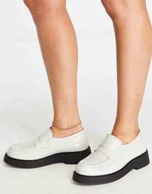 Selected Femme patent loafers in sand - ASOS Price Checker