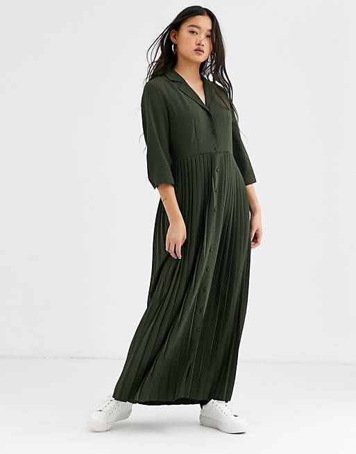Selected Femme pleated maxi dress | ASOS