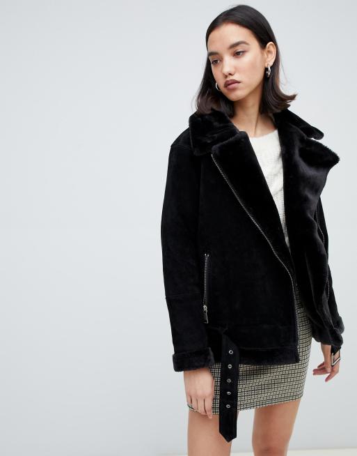 Selected femme aviator coat | ASOS