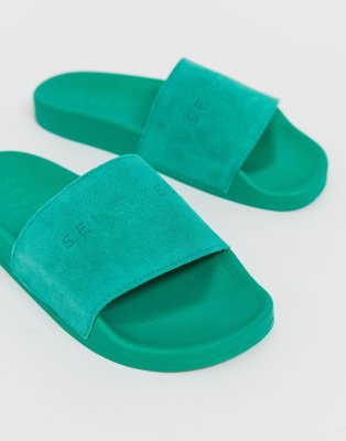 selected femme slippers