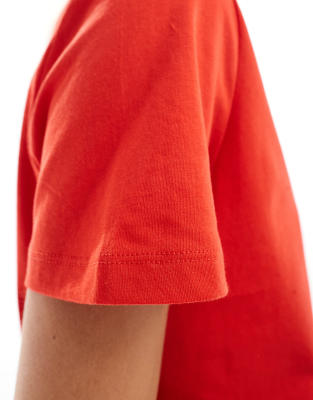 Selected Femme T-shirt In Red