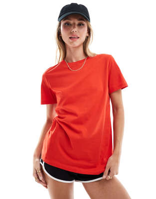 Selected Femme - T-Shirt in Rot