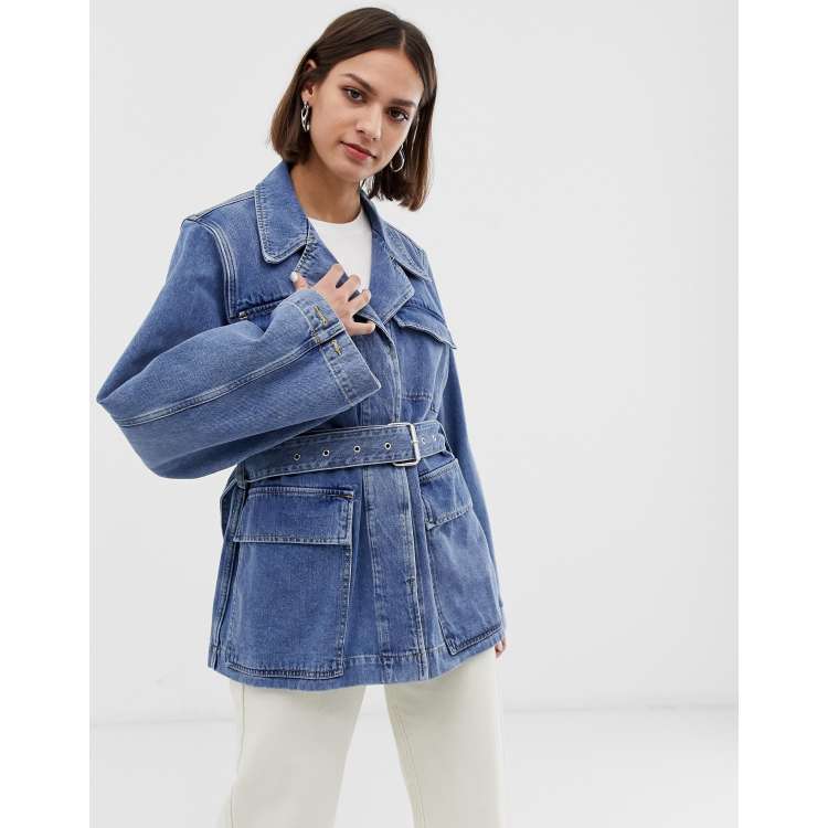 Jeans discount jacket femme