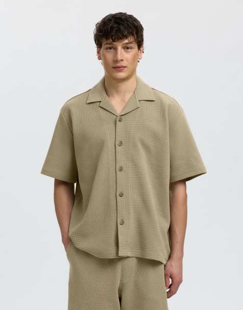 Selected - Giacca color vetiver - view 1