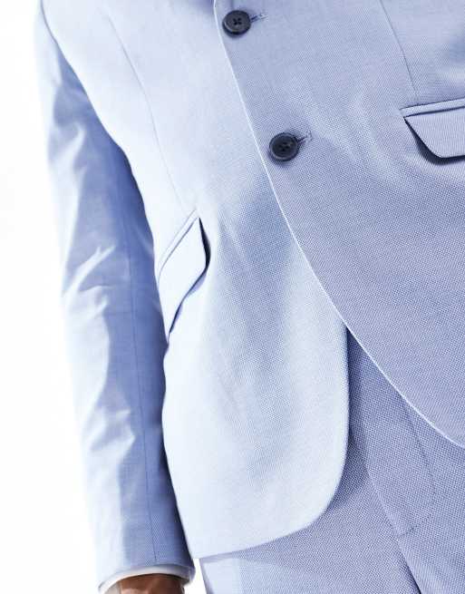 Selected - Giacca da abito blu slim fit , 5 di 5